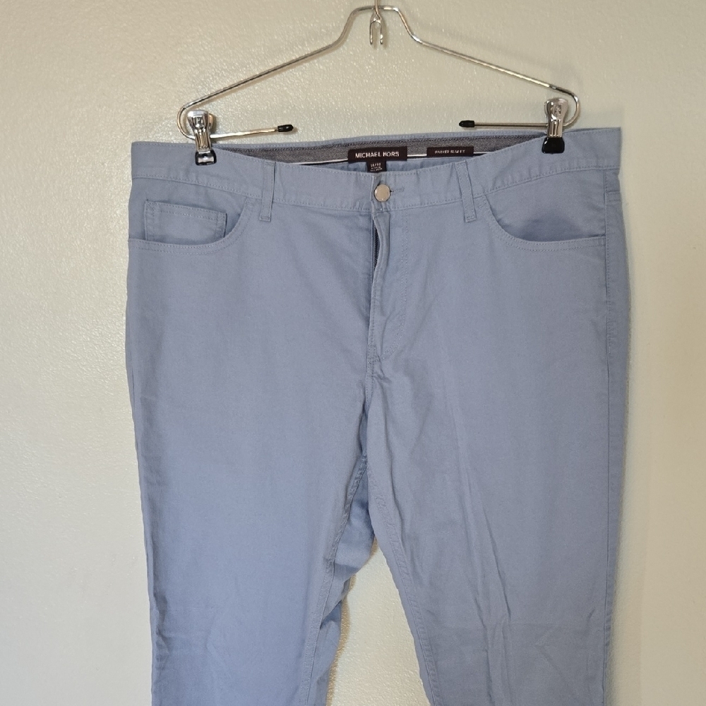 Michael Kors | Light Blue Parker Slim Fit Pants 36x32